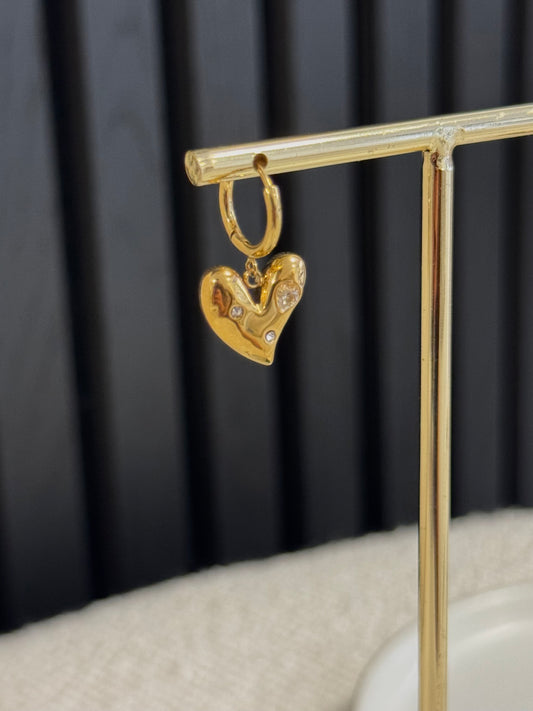 STRASSY LOVE HOOPS GOLD