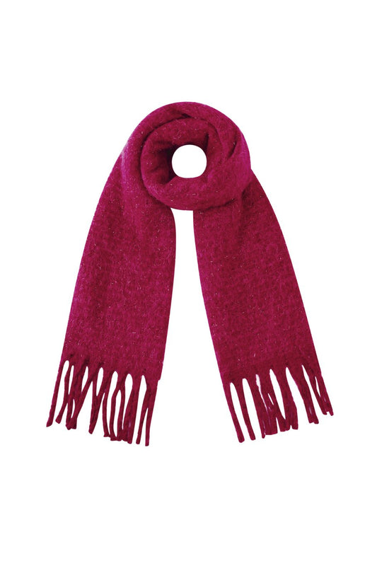 Solid Scarf Red