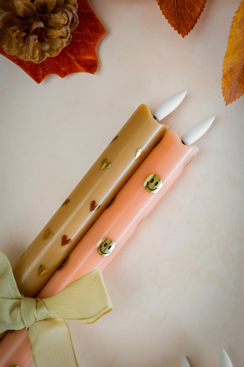 HAPPY ORANGE LEDKAARSEN S/2