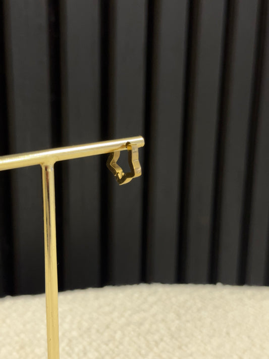 STARRY HOOPS GOLD