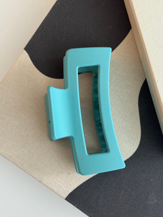 Basic Hairclip Aqua