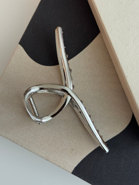Basic Hairclip Silver
