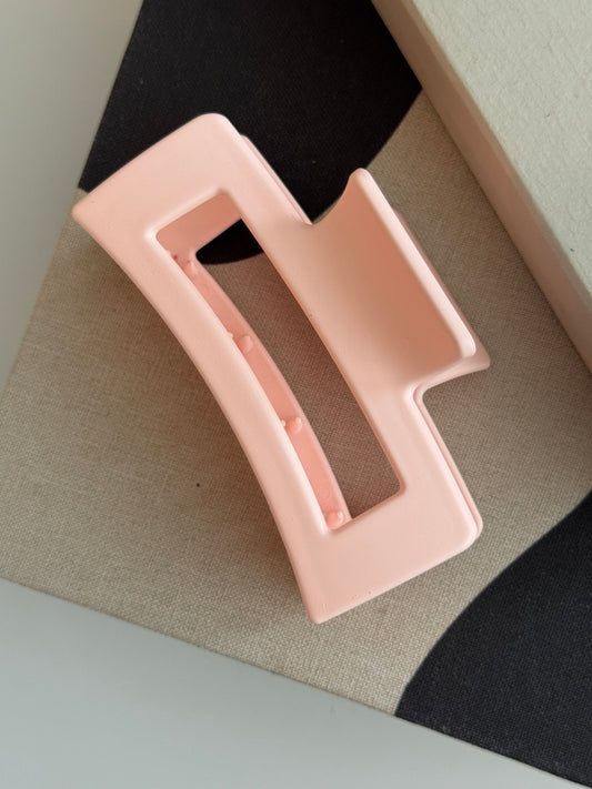 Basic Hairclip Baby Pink