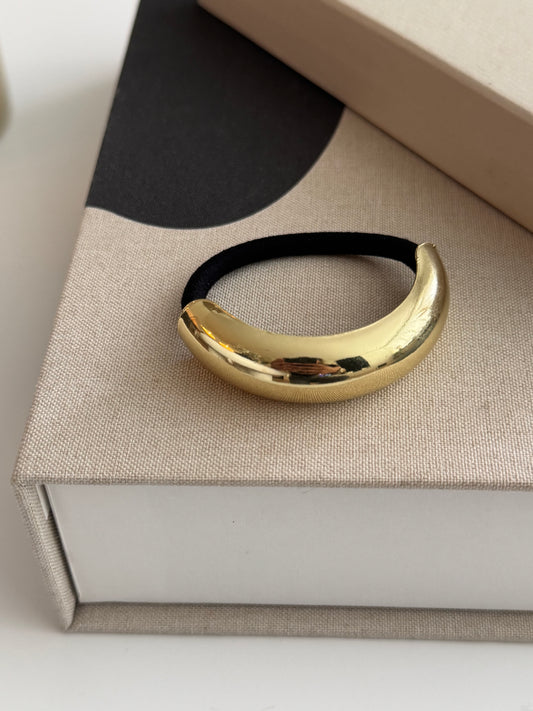 Hair Tie Single Gold