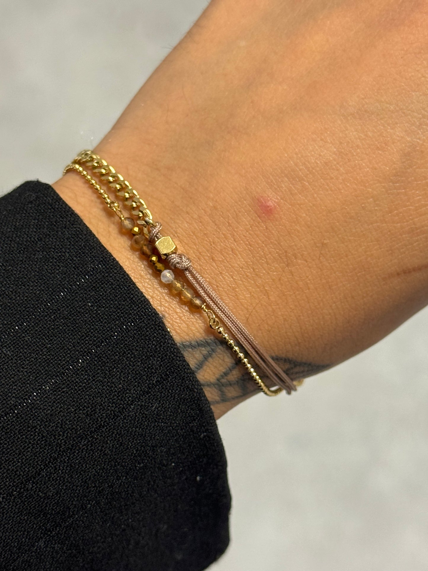 Golden Mix Bracelet Taupe