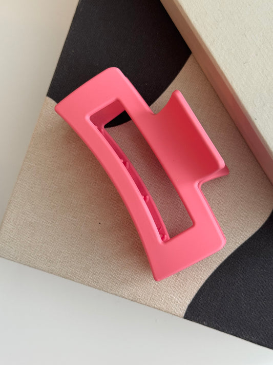 Basic Hairclip Fuchsia