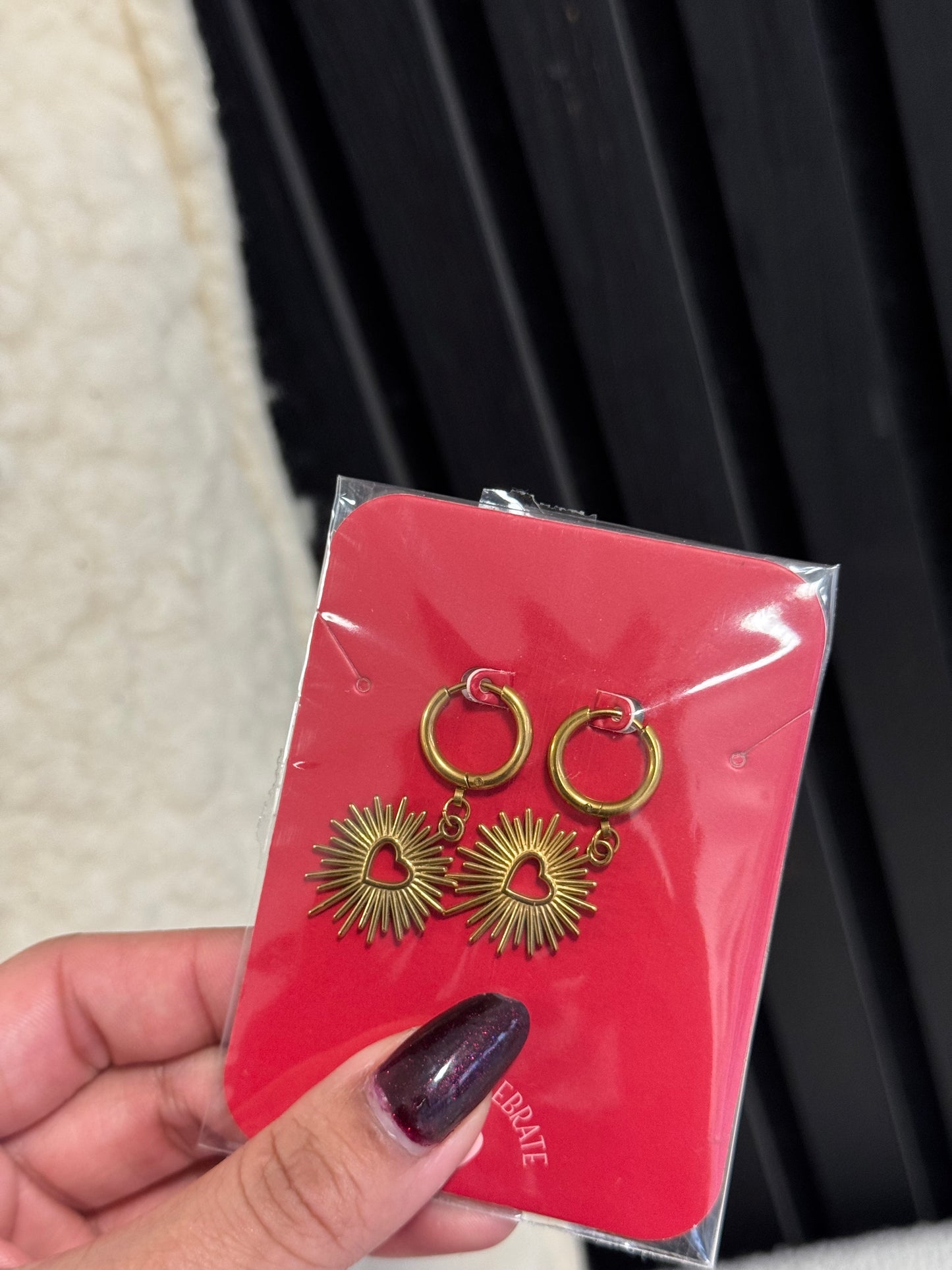 LOVELY SUN HOOPS GOLD