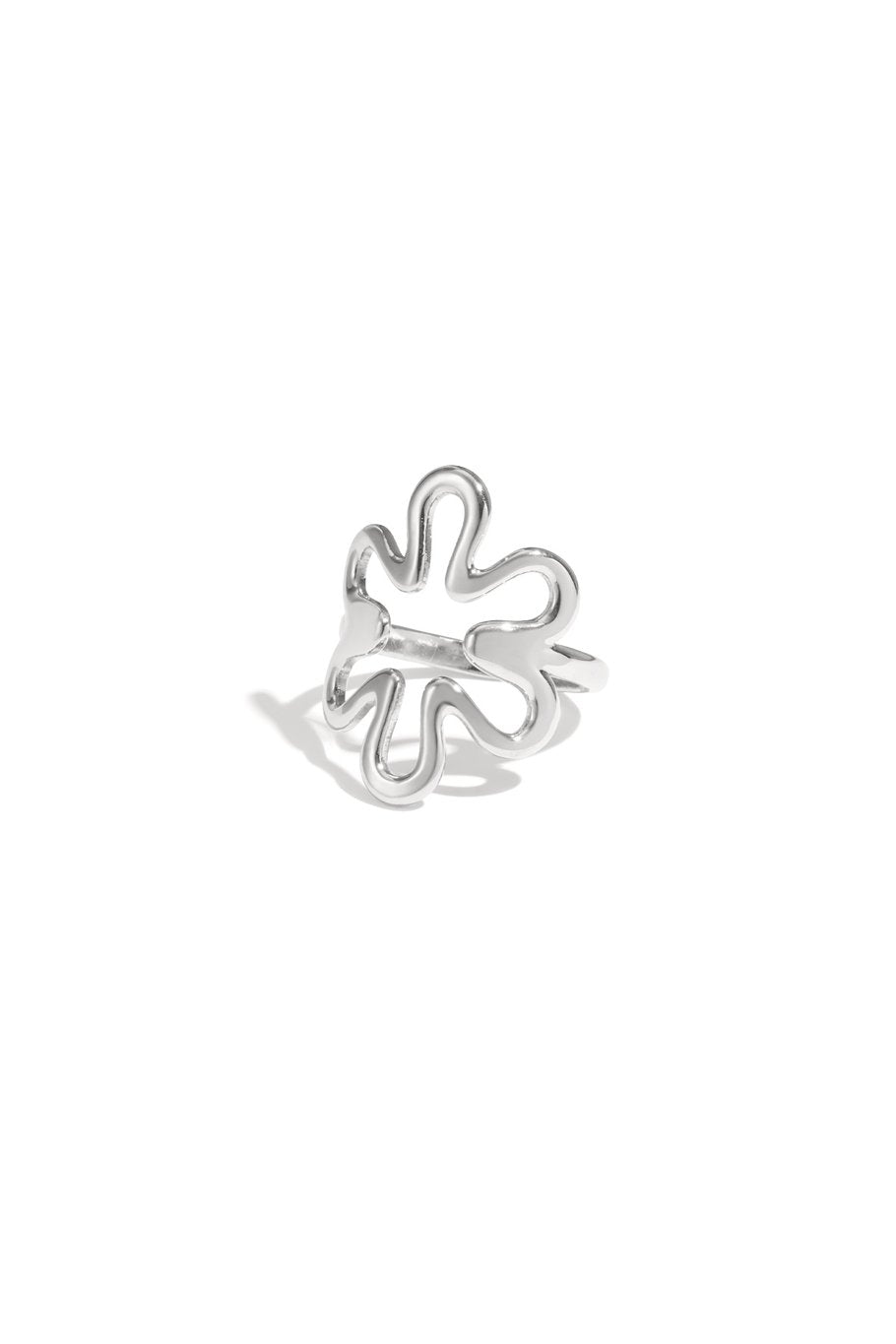 Flower Ring Silver