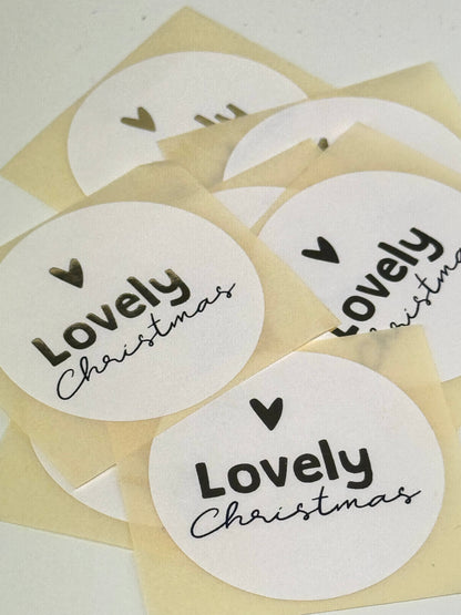 STICKERS | LOVELY CHRISTMAS