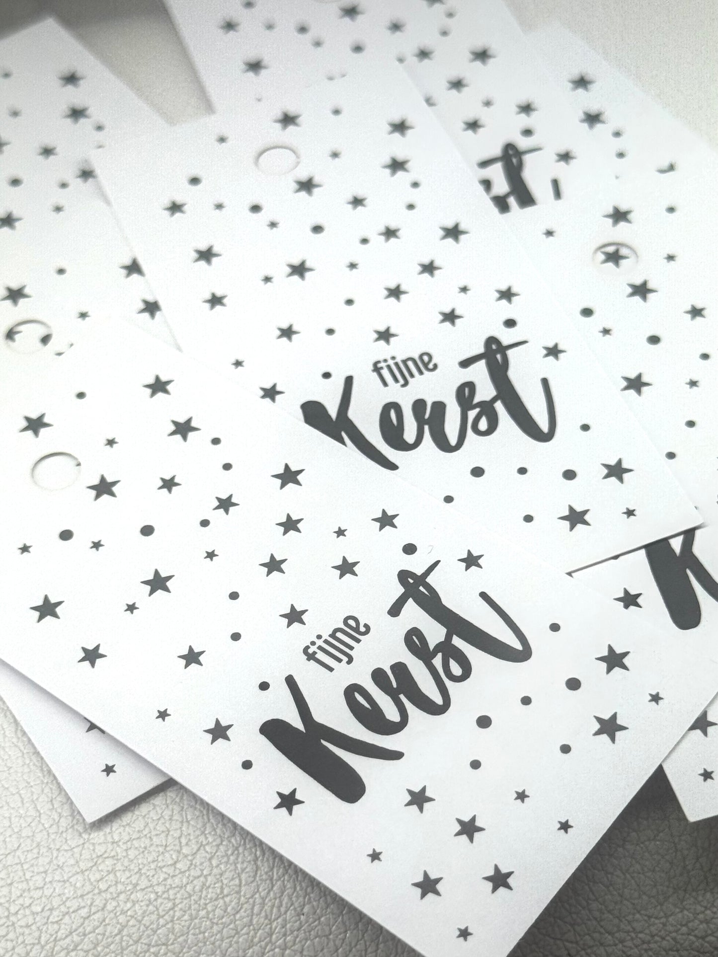 CADEAULABELS | FIJNE KERST WIT