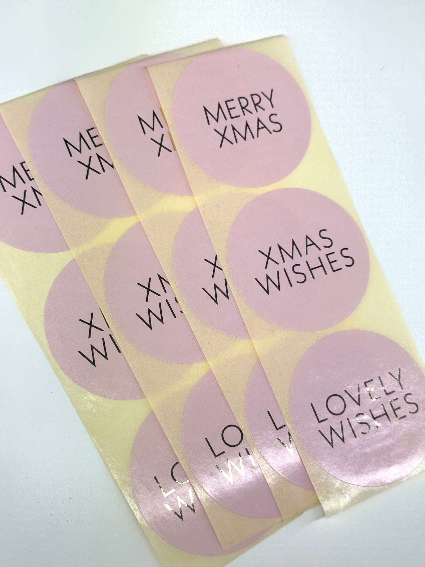 STICKERS | PINK XMAS ASSORTI