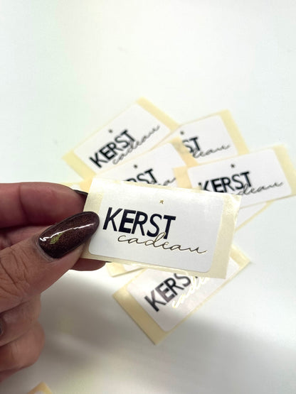 STICKERS | KERSTCADEAU