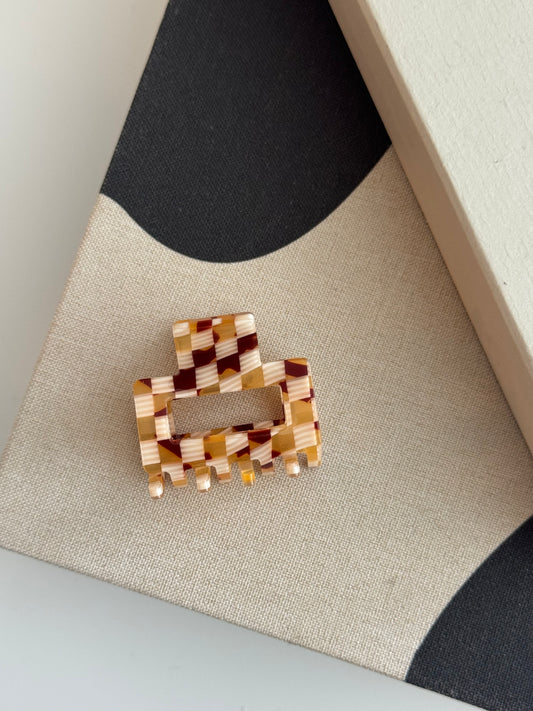 Mini Print Hairclip Mix