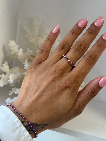 Purple Dream | Miyuki Ring