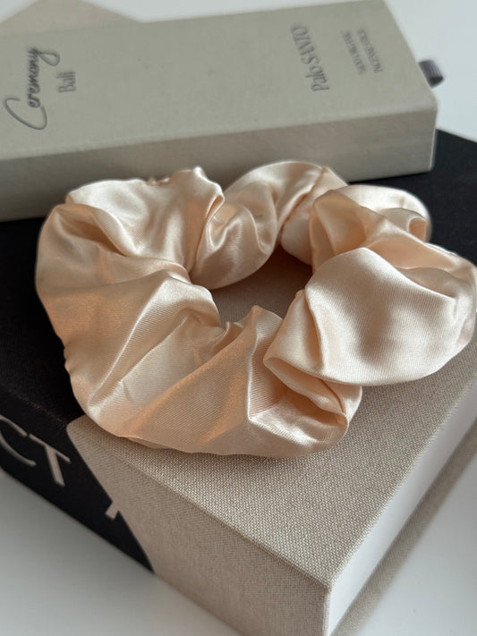 Silky Scrunchie Champagne