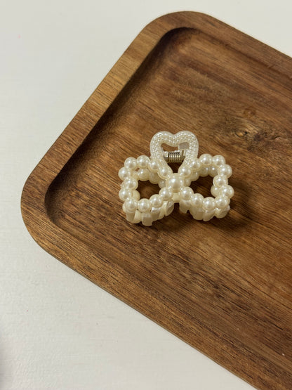 DOUBLE LOVE MINI HAIRCLIP