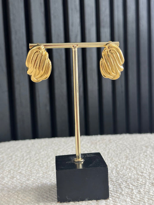 STRUCTURED EARSTUDS GOLD