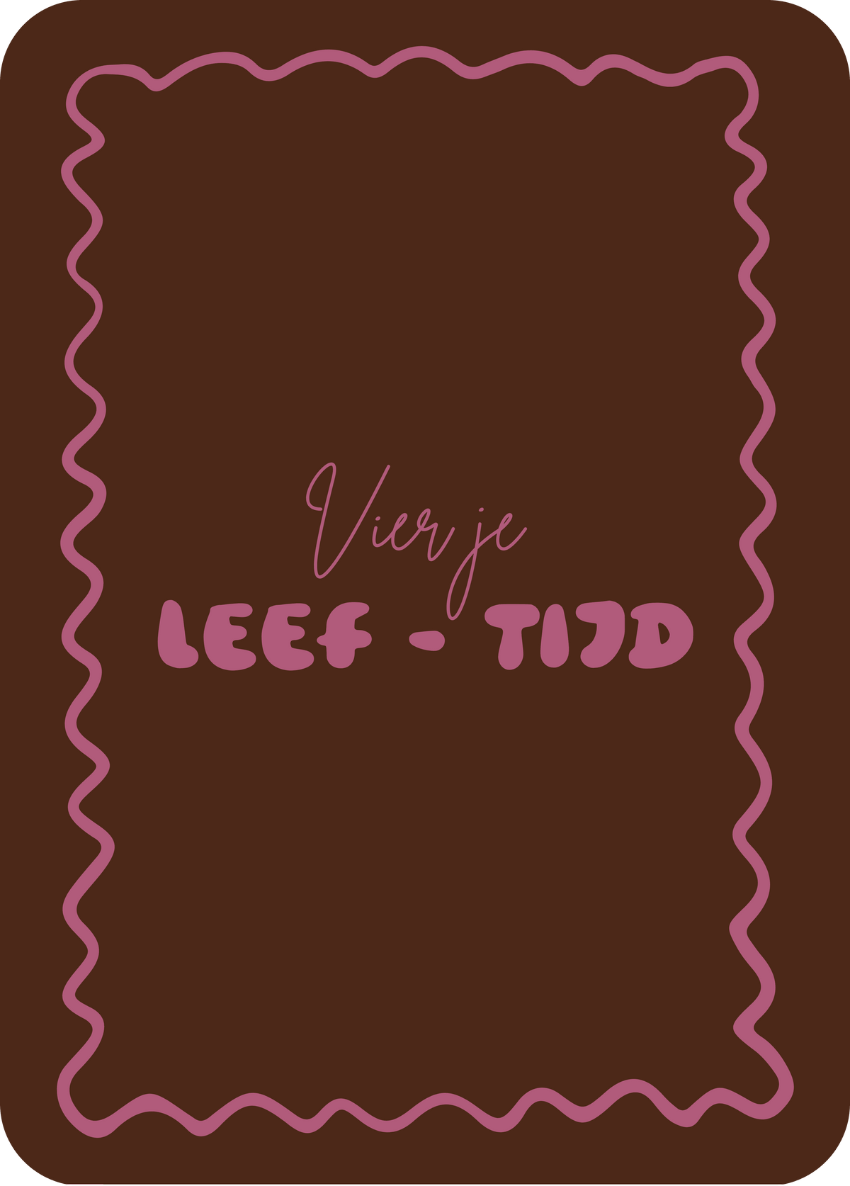 wenskaart | vier je leef-tijd