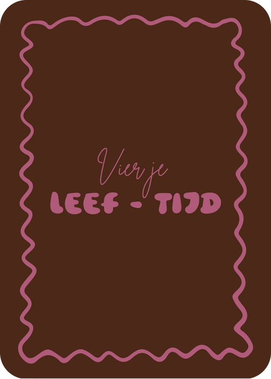 wenskaart | vier je leef-tijd