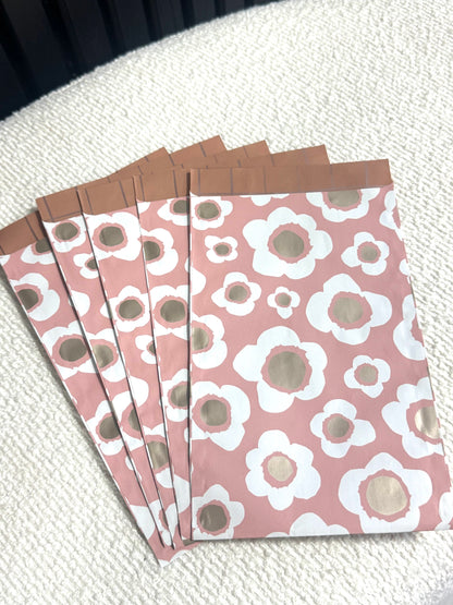 RETRO FLOWERS CADEAUZAKJE | 12x19 CM