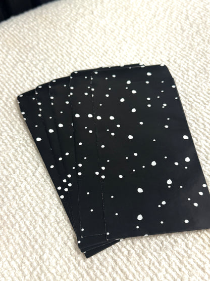 WHITE DOTS CADEAUZAKJE | 7x13 CM