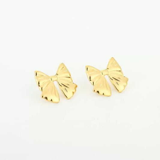 Bow Earstuds Gold