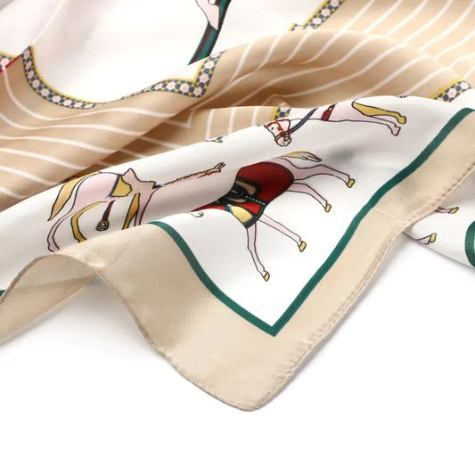 Sjaal | Red/Beige