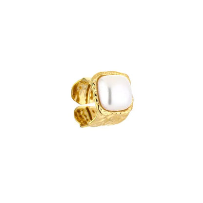 Big Stone Ring Gold