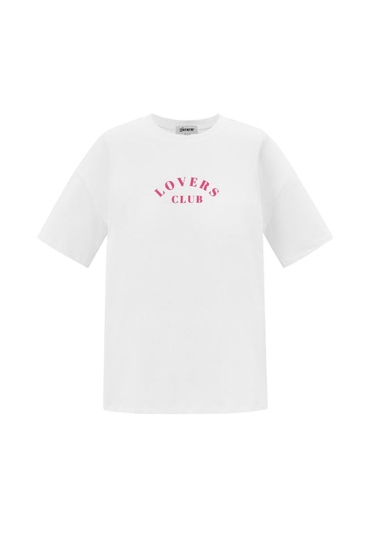 Lovers Club T-Shirt Pink