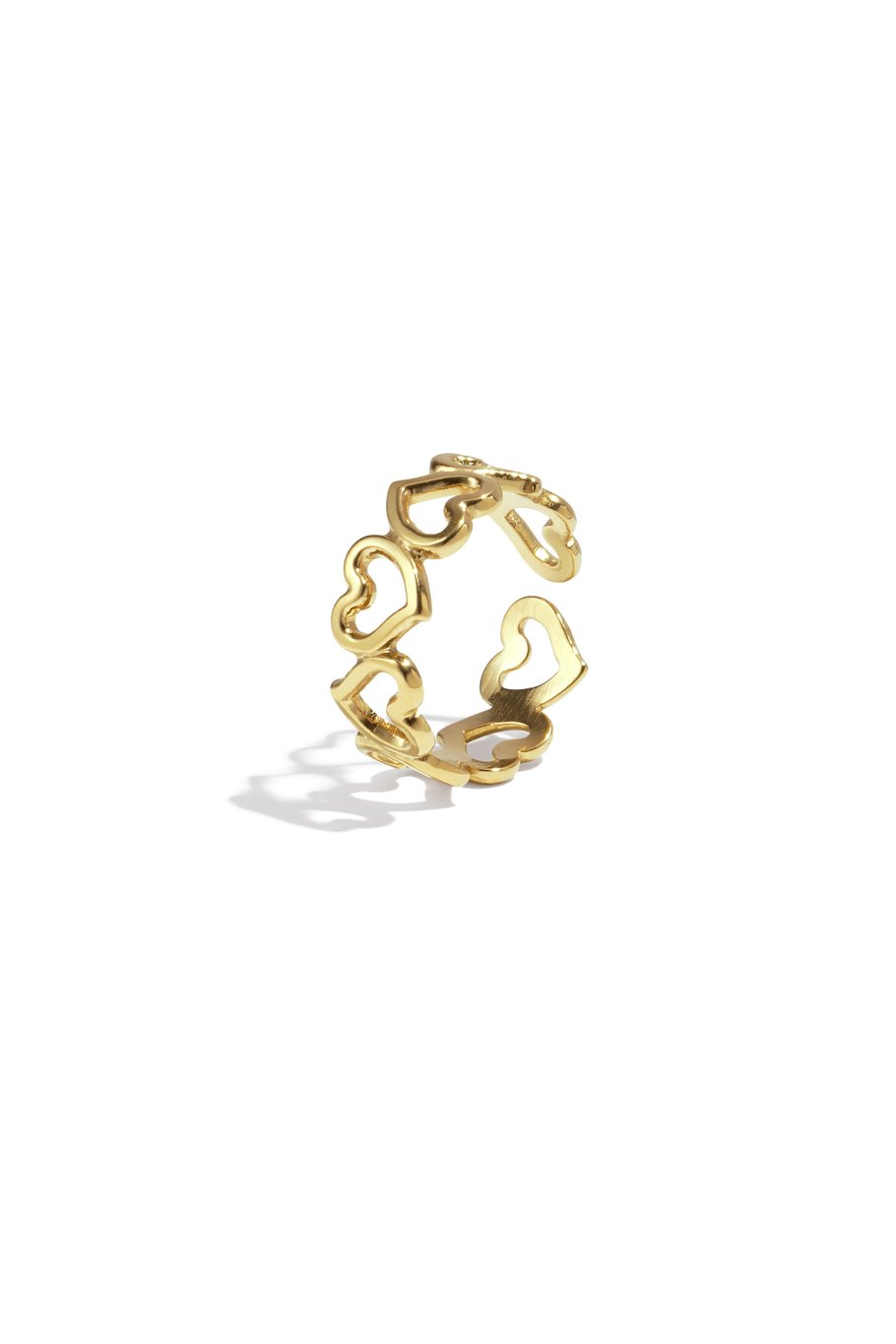 Open Love Ring Gold