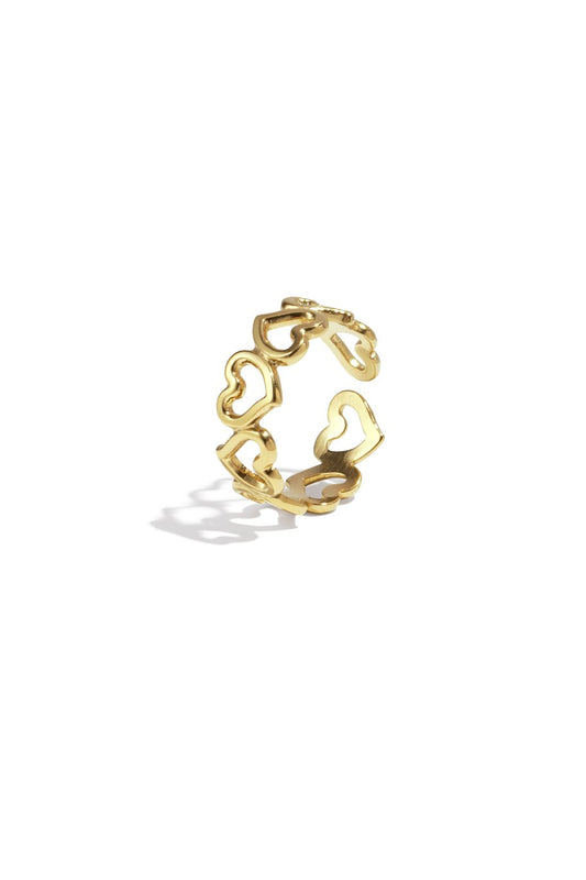 Open Love Ring Gold
