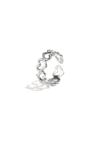 Open Love Ring Silver