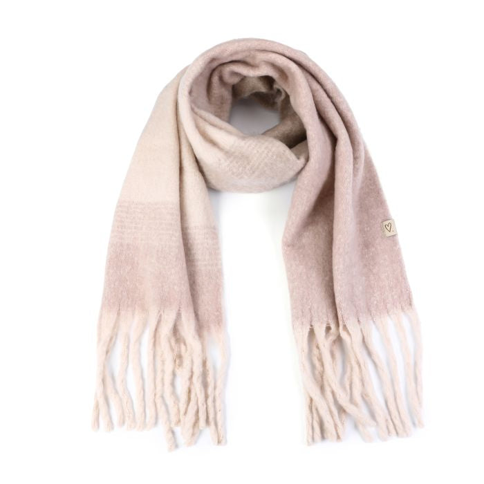 MIX SCARF BEIGE