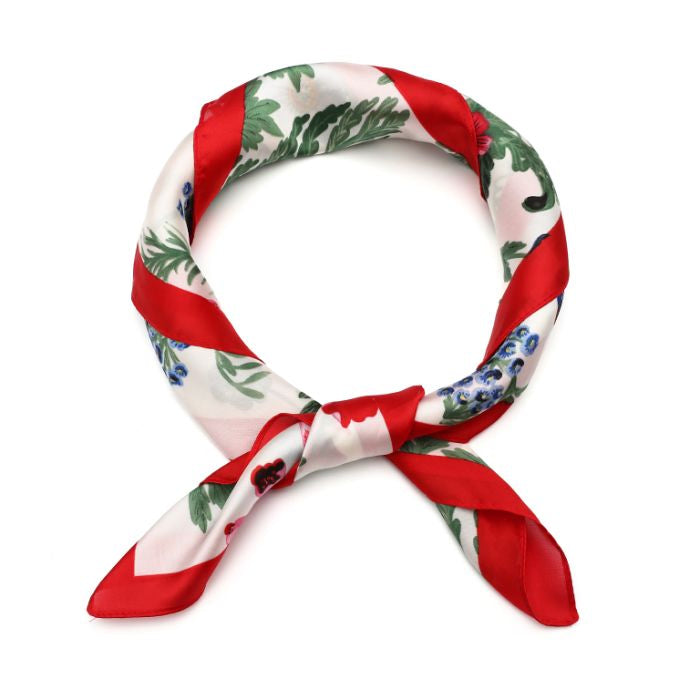 mini scarf red