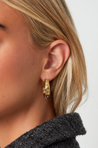Starry Hoops Gold