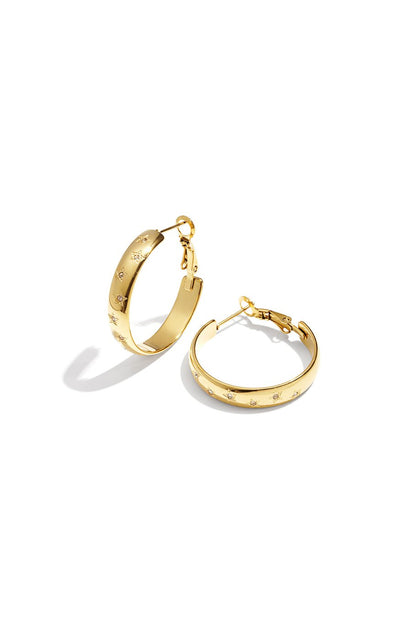 Starry Hoops Gold
