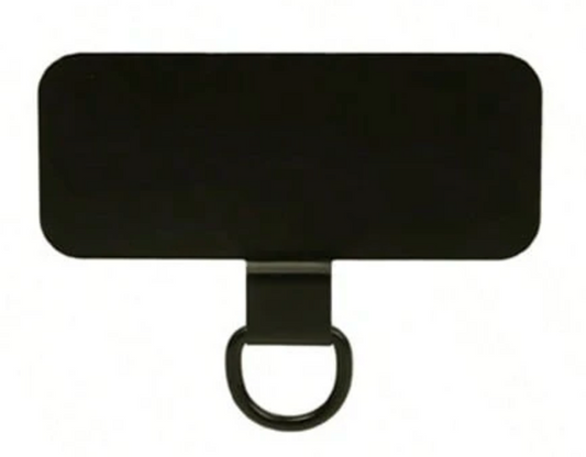 phone cord pad | metaal zwart