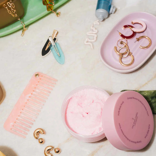 fluffy scrub | smooth & shine