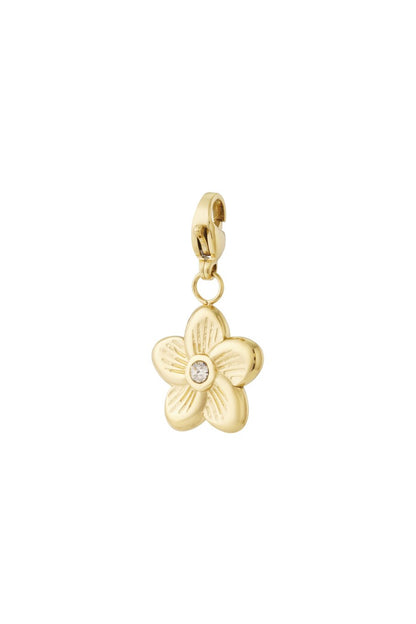 Flower Charm Gold
