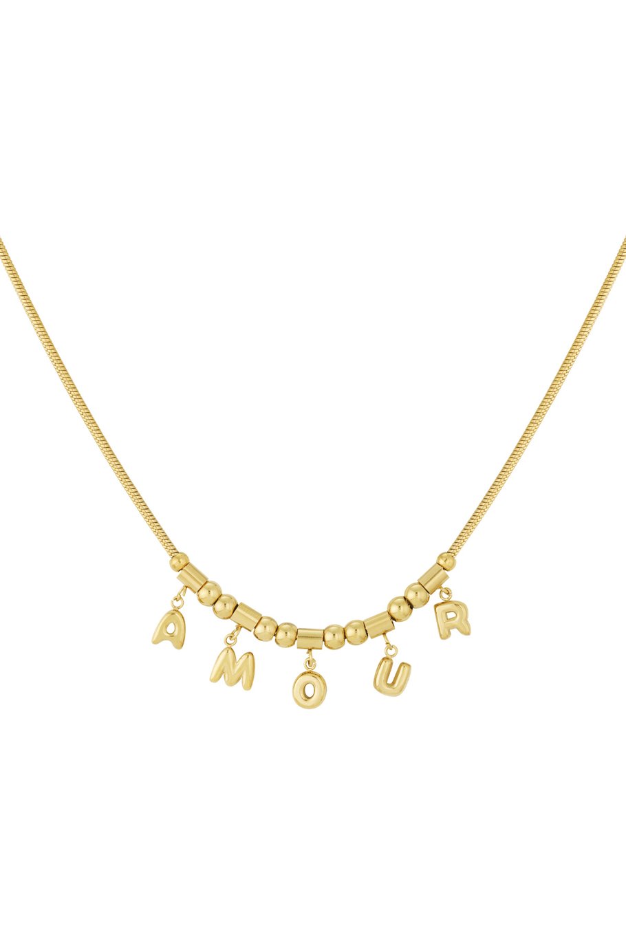 Amour Necklace Gold