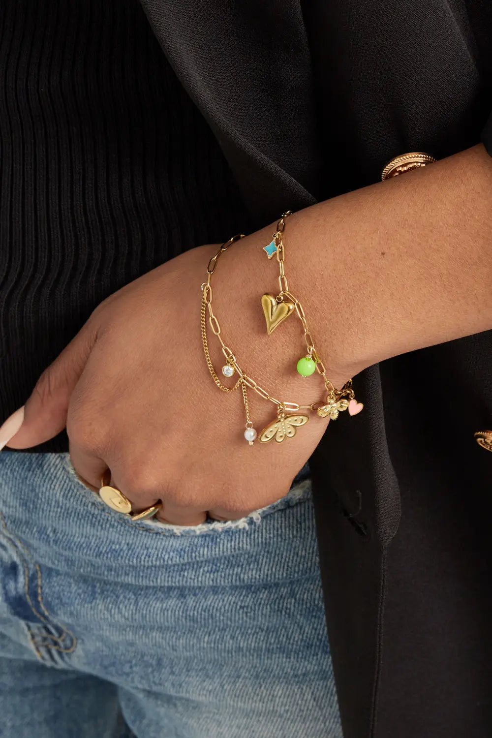 angel bracelet gold