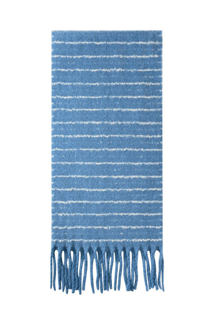 Stripe Scarf Blue