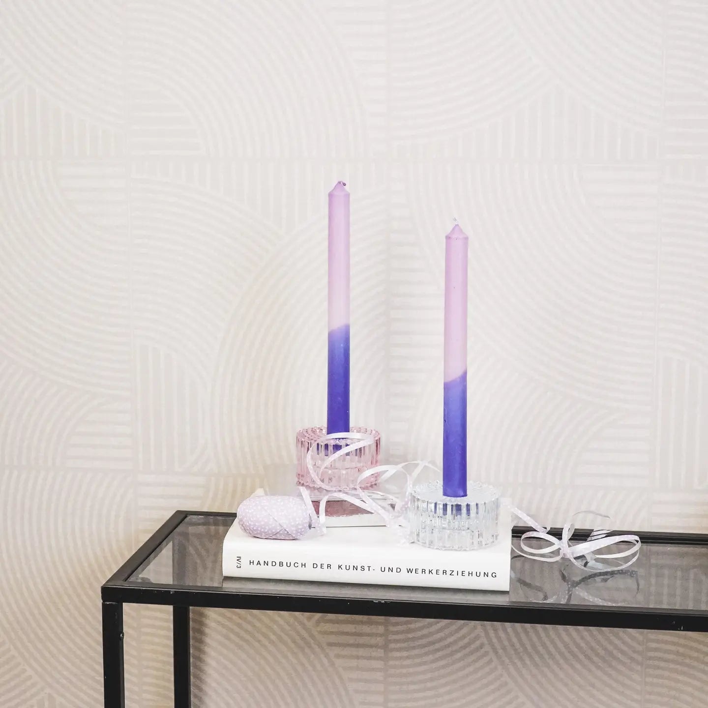 GLASS CLEAR KANDELAAR