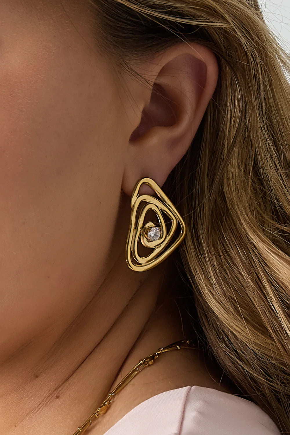 hypnose earstuds gold