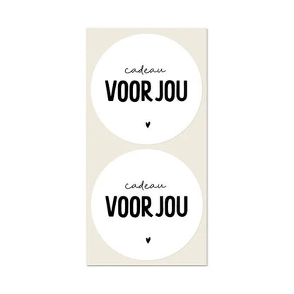CADEAU VOOR JOU STICKER