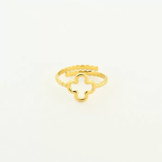 Clover Ring Gold