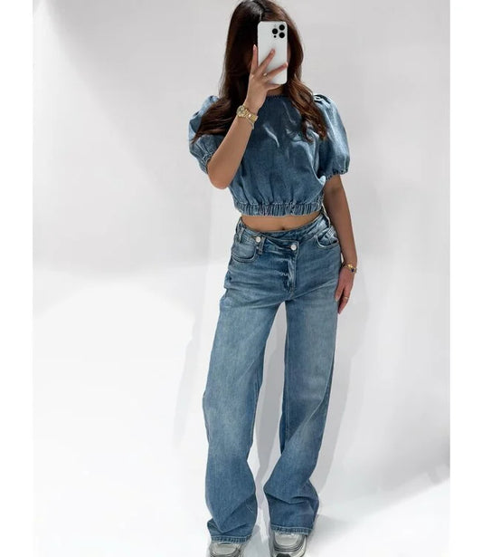 Cross Waist Jeans | RF0021