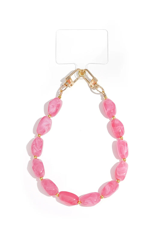 phone cord | dark pink