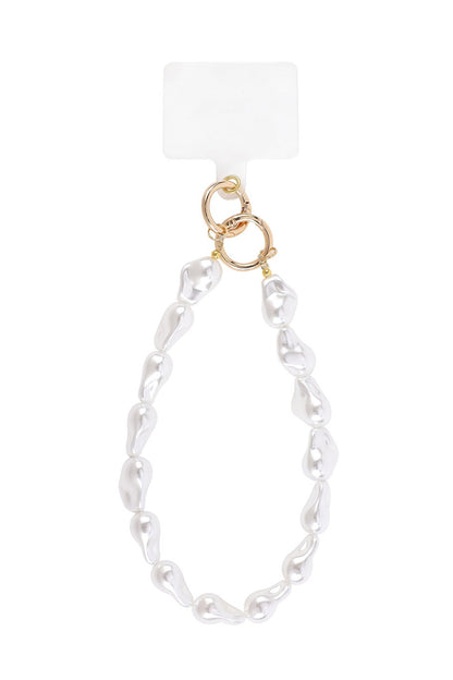 Phone Cord Structured Pearls