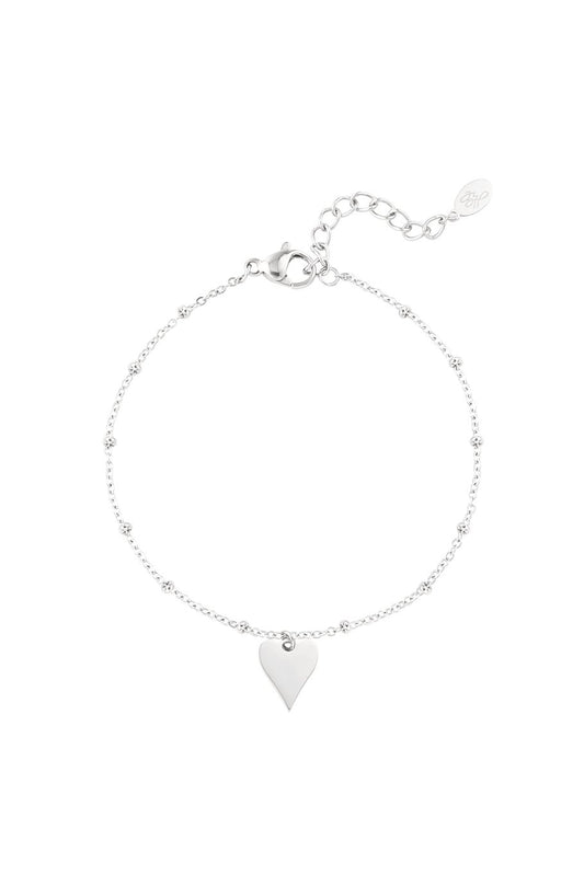 Pointed Love Bracelet Silver